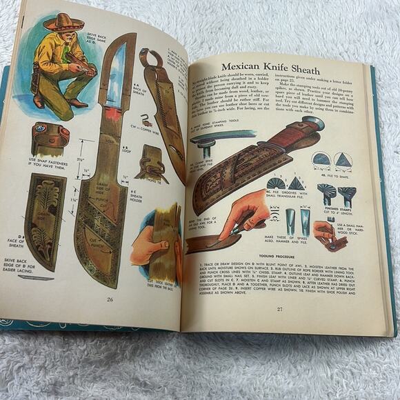 Vintage 1964 Crafts and Hobbies W Ben Hunt Golden Hobby Book - softcover - Picture 4 of 6